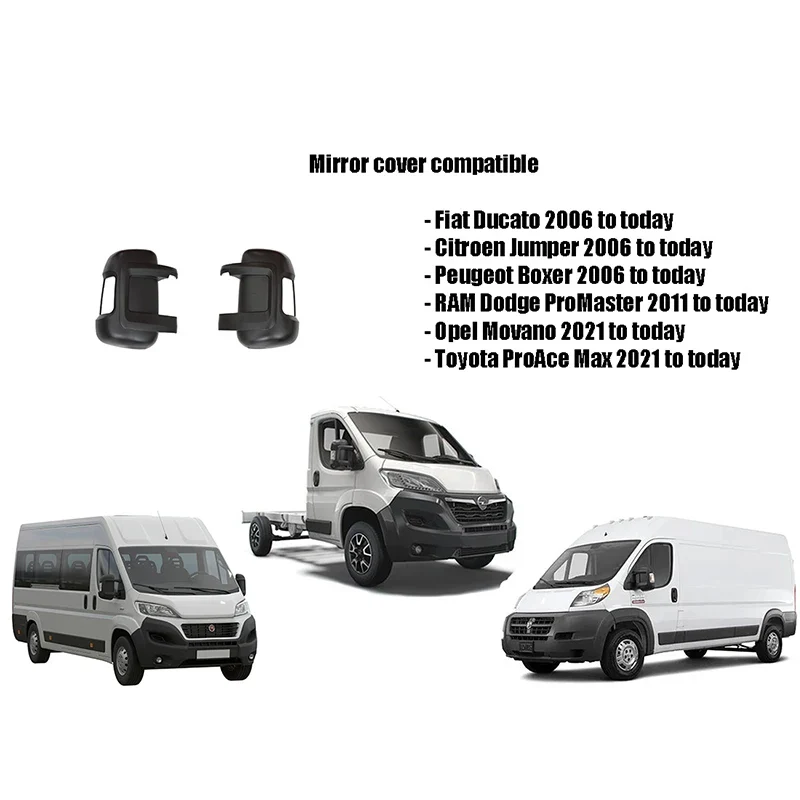 Coque de Rétroviseur Fiat Ducato Citroën Jumper Peugeot Boxer
