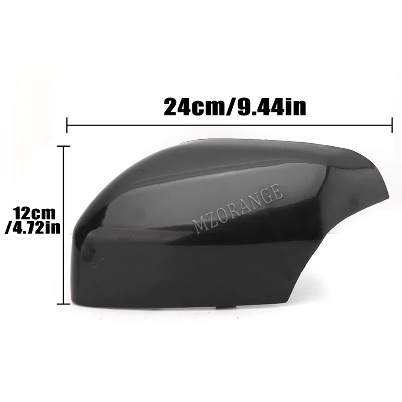 Coque de Rétroviseur Volvo XC70 XC90 Noir Brillant