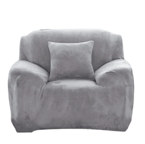 Housse fauteuil Argenté