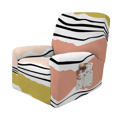 Housse fauteuil Moderne Zèbre