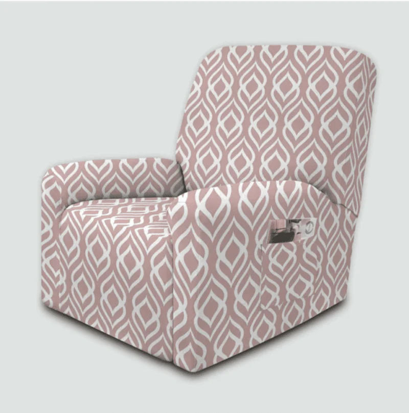 Housse fauteuil Rose Tendance