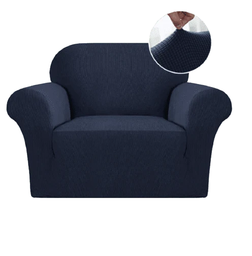 Housse fauteuil Bleu Marine