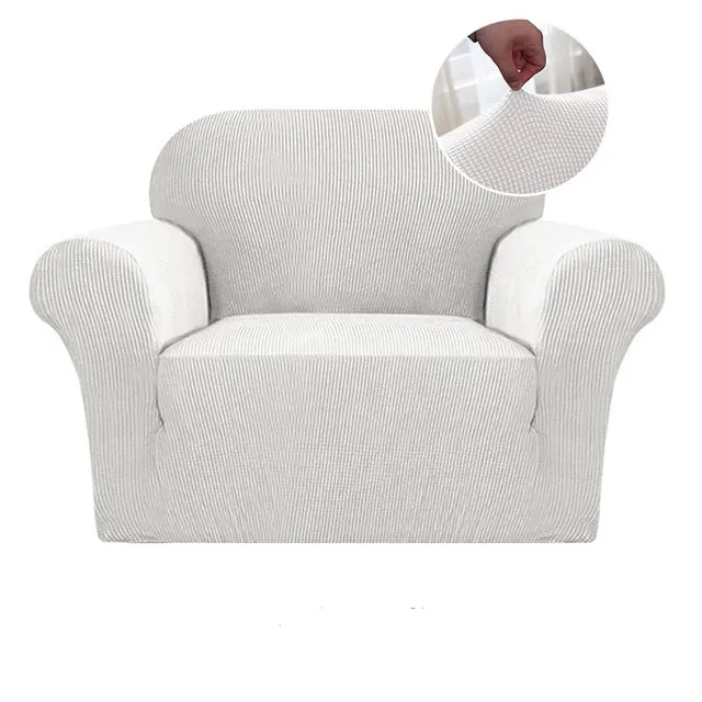 Housse fauteuil Blanche