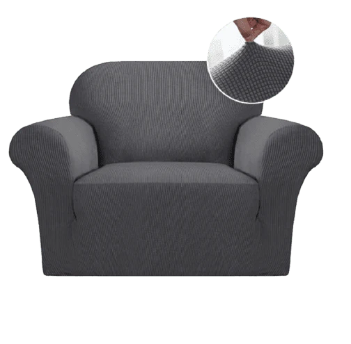 Housse fauteuil Gris Foncé