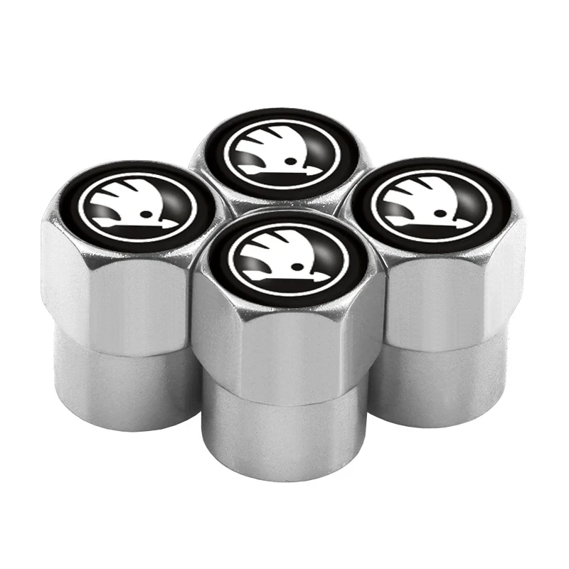 Bouchons de Valve Skoda Octavia Fabia Yeti VRS Aluminium