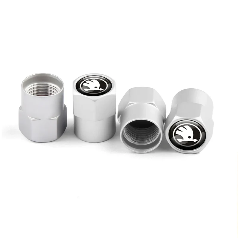 Bouchons de Valve Skoda Octavia Fabia Yeti VRS Aluminium