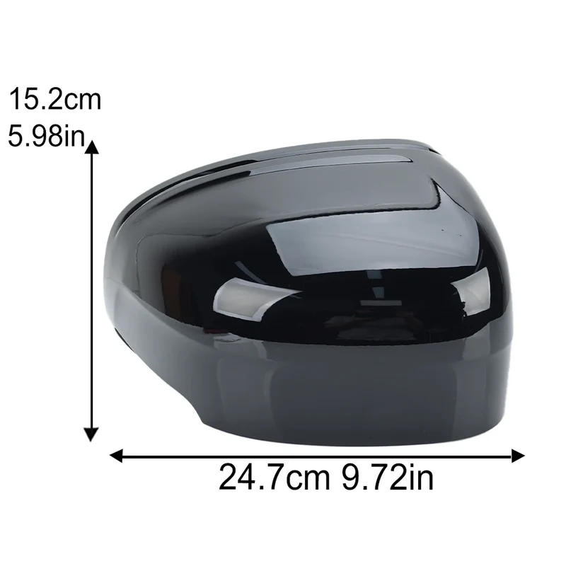 Coque de Rétroviseur Volvo XC60 2018-2022 Noir Brillant