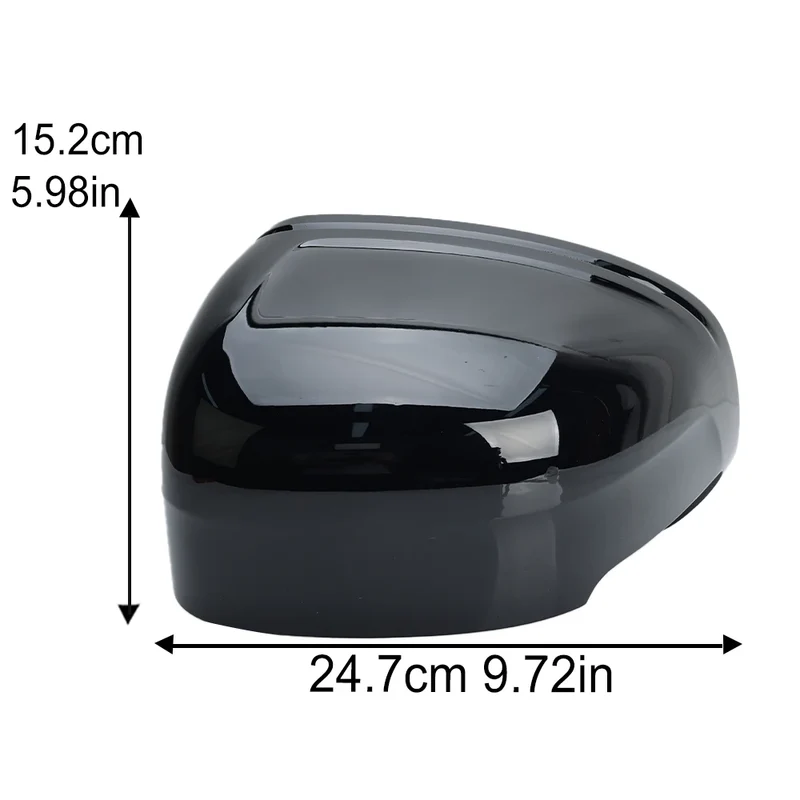 Coque de Rétroviseur Volvo XC60 2018-2022 Noir Brillant