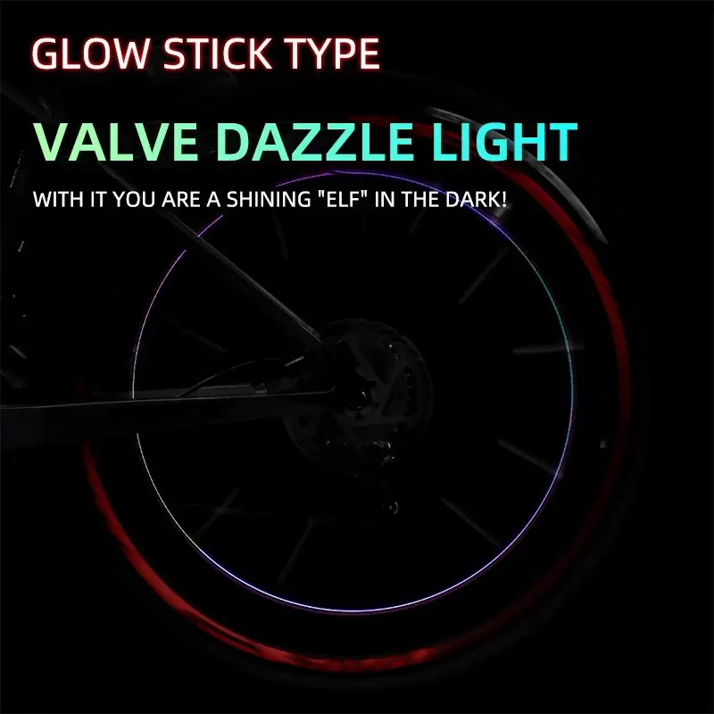 Bouchons de Valve Universels LED Lumineux Multicolores