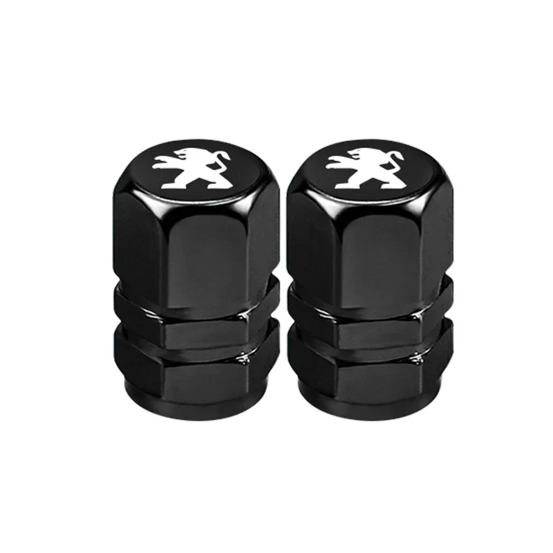 Bouchons de Valve Peugeot 206 308 3008 Logo Laser