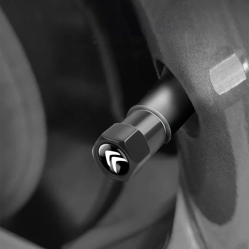 Bouchons de Valve Citroën C3 C4 C5 Aircross Métal