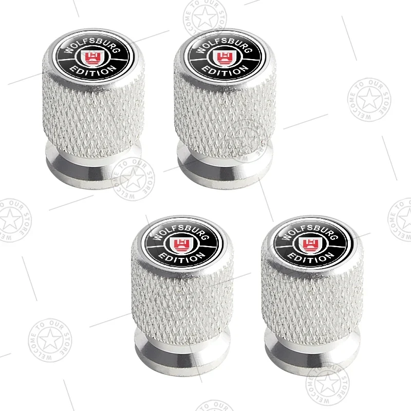 Bouchons de Valve Volkswagen Golf Polo Passat Aluminium Wolfsburg