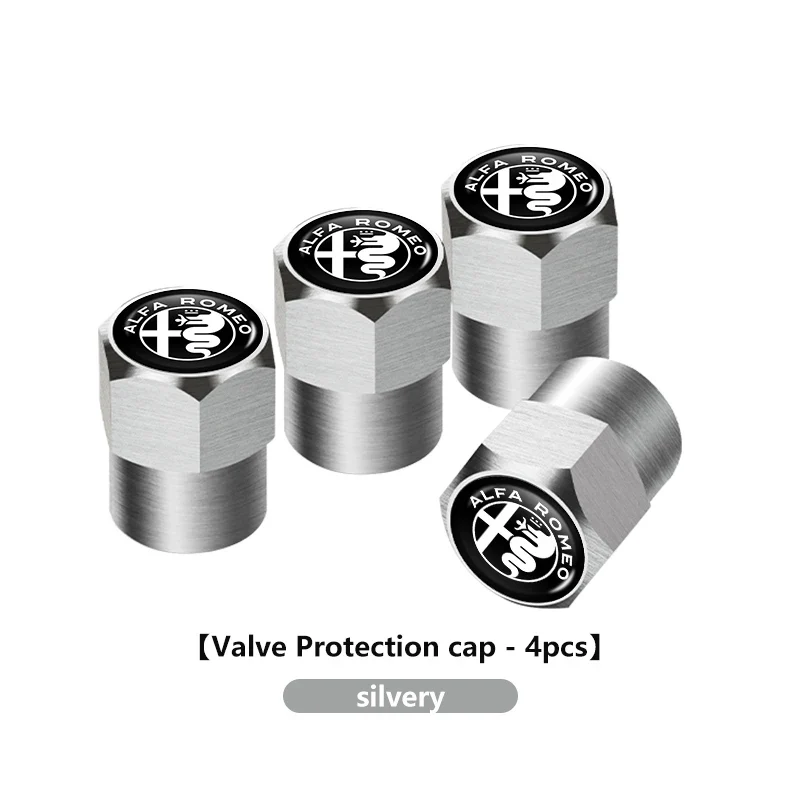 Bouchons de Valve Alfa Romeo Giulia Giulietta Mito Stelvio