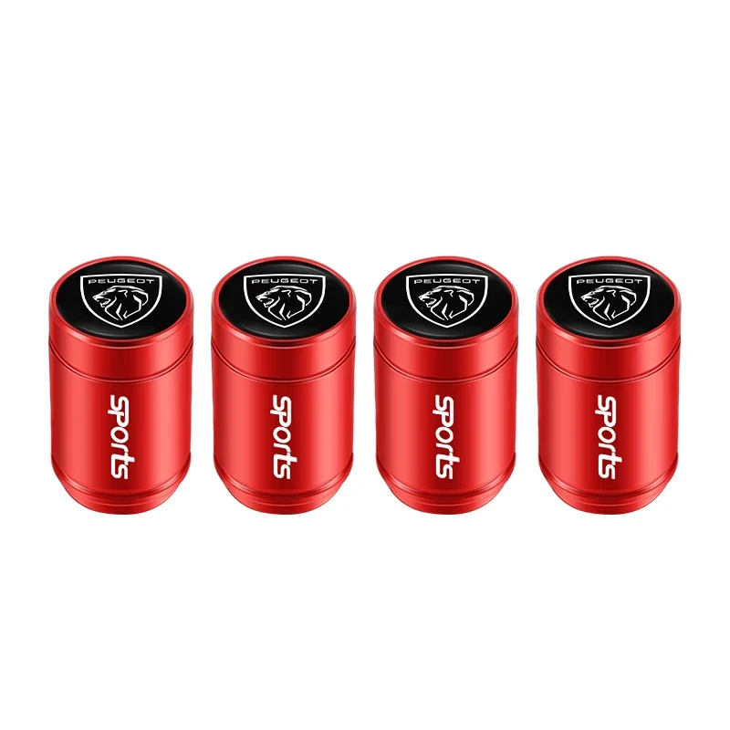 Bouchons de Valve Peugeot 208 308 508 Anti-Poussière