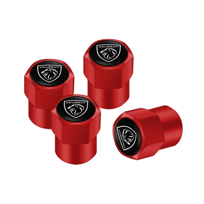 Bouchons de Valve Peugeot 208 308 508 Anti-Poussière