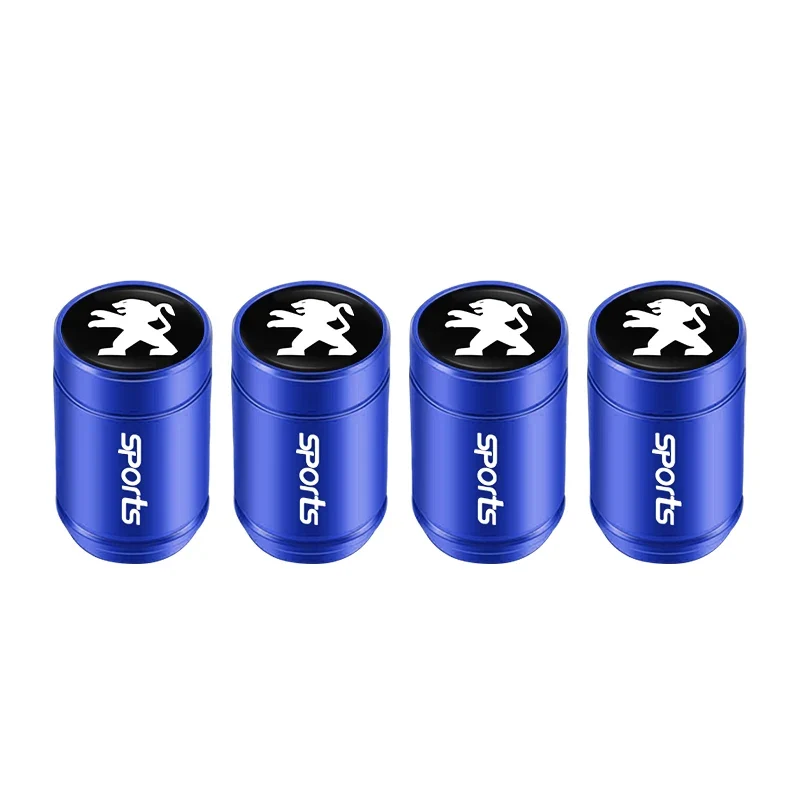 Bouchons de Valve Peugeot 208 308 508 Anti-Poussière