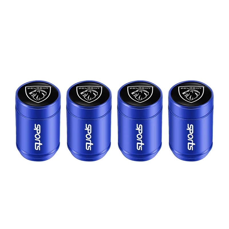 Bouchons de Valve Peugeot 208 308 508 Anti-Poussière