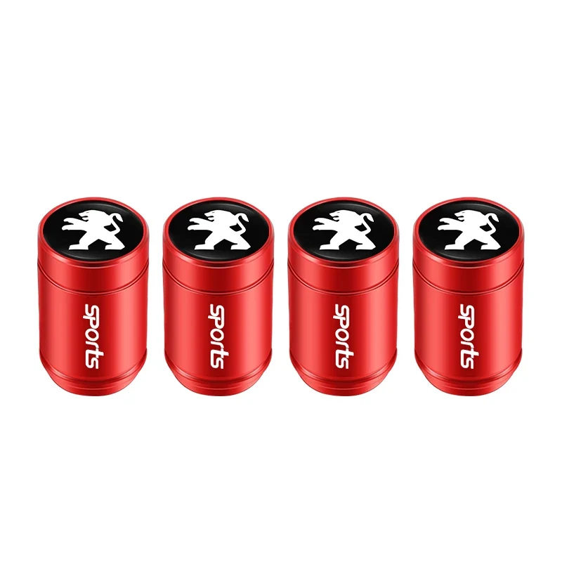 Bouchons de Valve Peugeot 208 308 508 Anti-Poussière