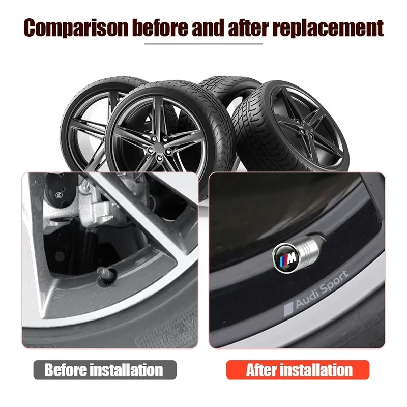 Bouchons de Valve BMW M Sport E46 E90 F30 G20
