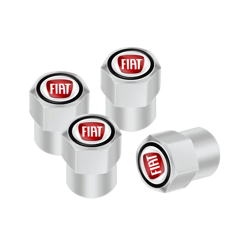 Bouchons de Valve Fiat Abarth 500 Panda Punto Métal 3D