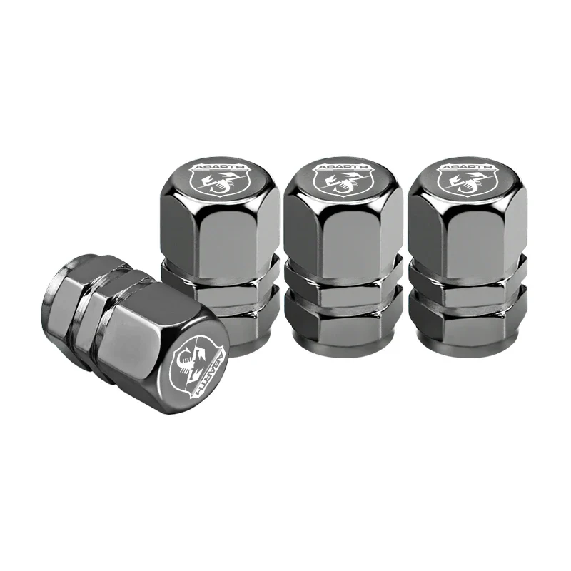 Bouchons de Valve Fiat Abarth 500 Panda Punto Métal 3D