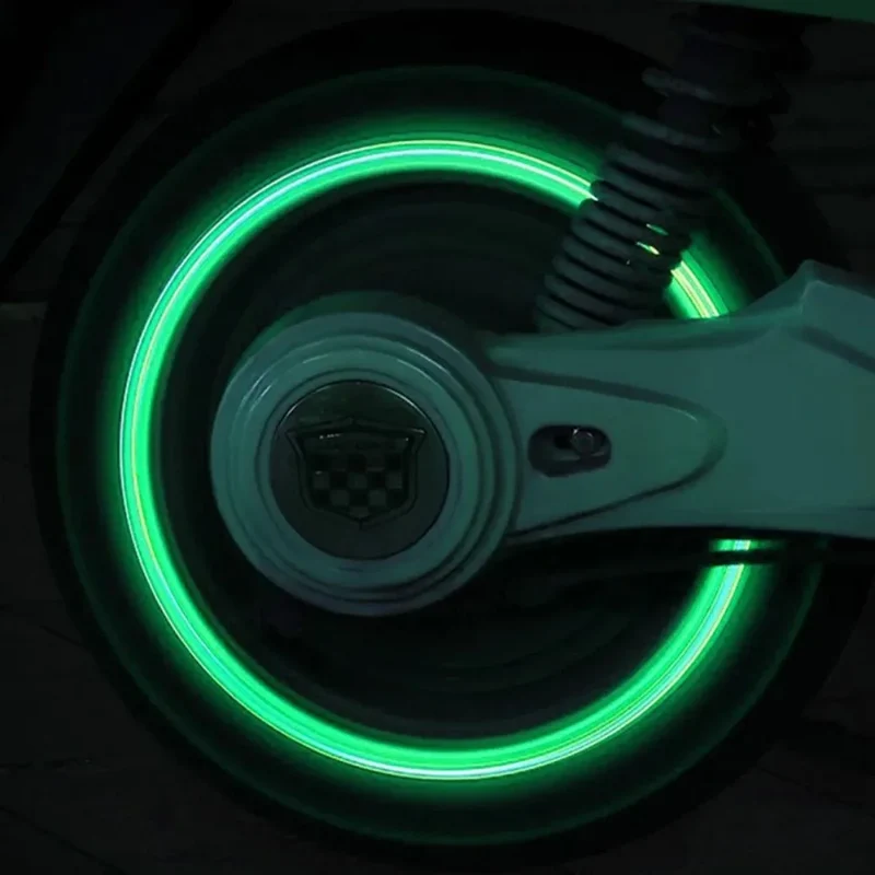 Bouchons de valve universels lumineux fluorescents 20 pièces