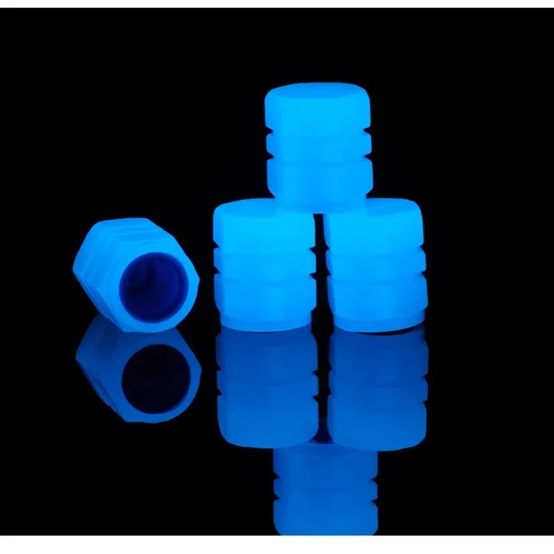 Bouchons de valve universels lumineux fluorescents 20 pièces