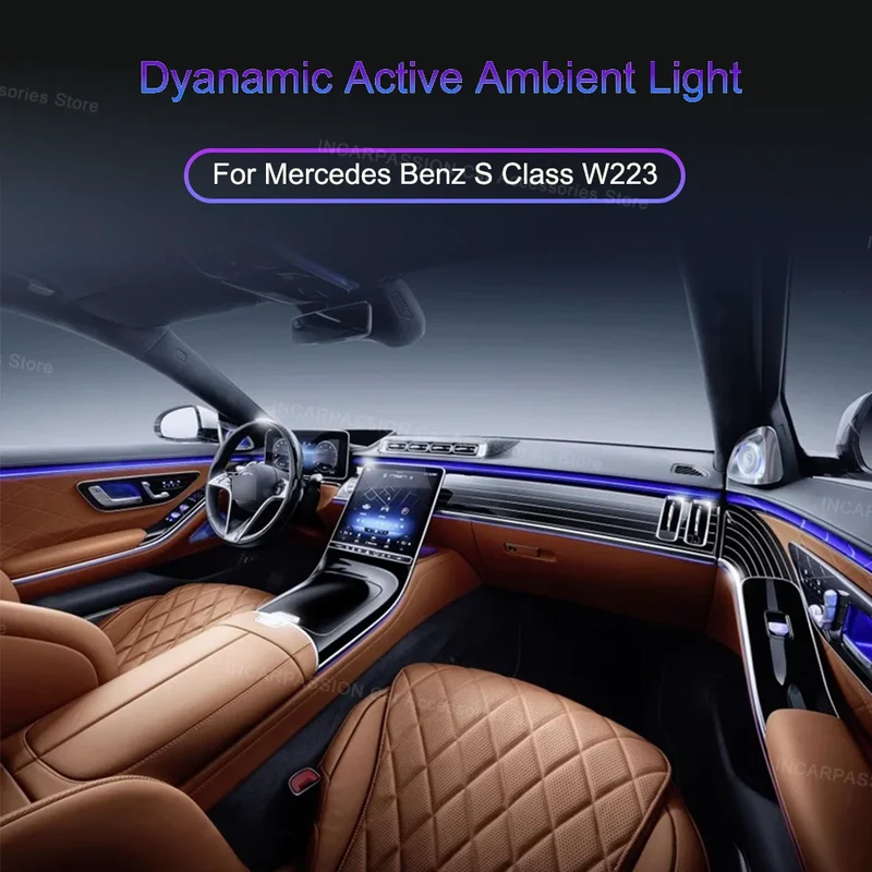 Éclairage d'Ambiance LED Mercedes Classe S W223