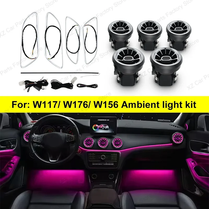 Kit Lumière d'Ambiance Mercedes Classe A CLA GLA