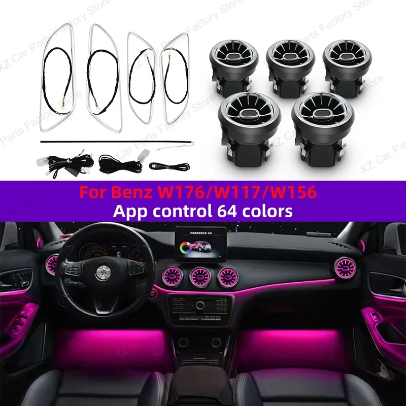 Kit Lumière d'Ambiance Mercedes Classe A CLA GLA