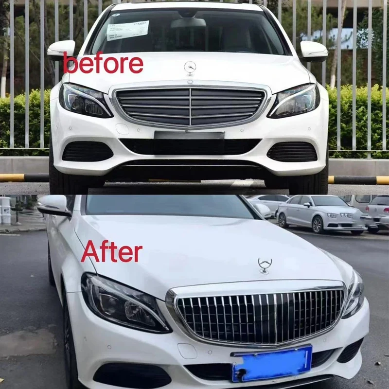 Calandre Mercedes Classe C W205 Style Maybach 2015-2021