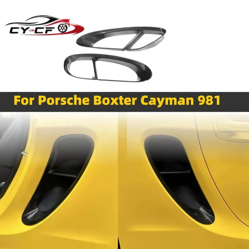 Caches d'Aération Pare-Chocs Porsche Boxster 981 Cayman