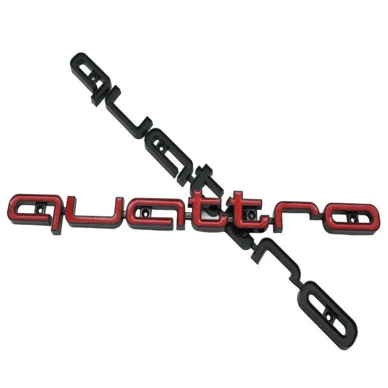 Emblème Quattro 3D Calandre Audi A3 A4 A6 Q5