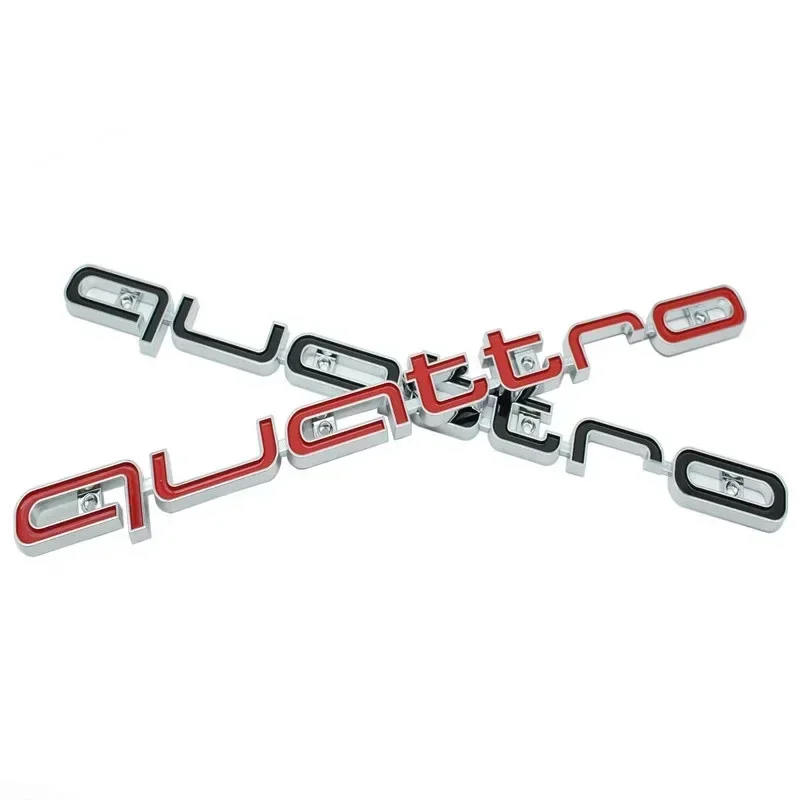 Emblème Quattro 3D Calandre Audi A3 A4 A6 Q5
