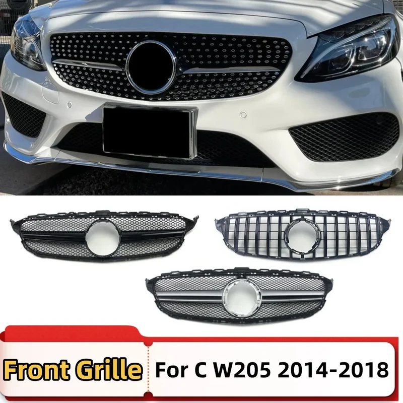 Calandre Mercedes Classe C W205 AMG Diamond 2014-2018