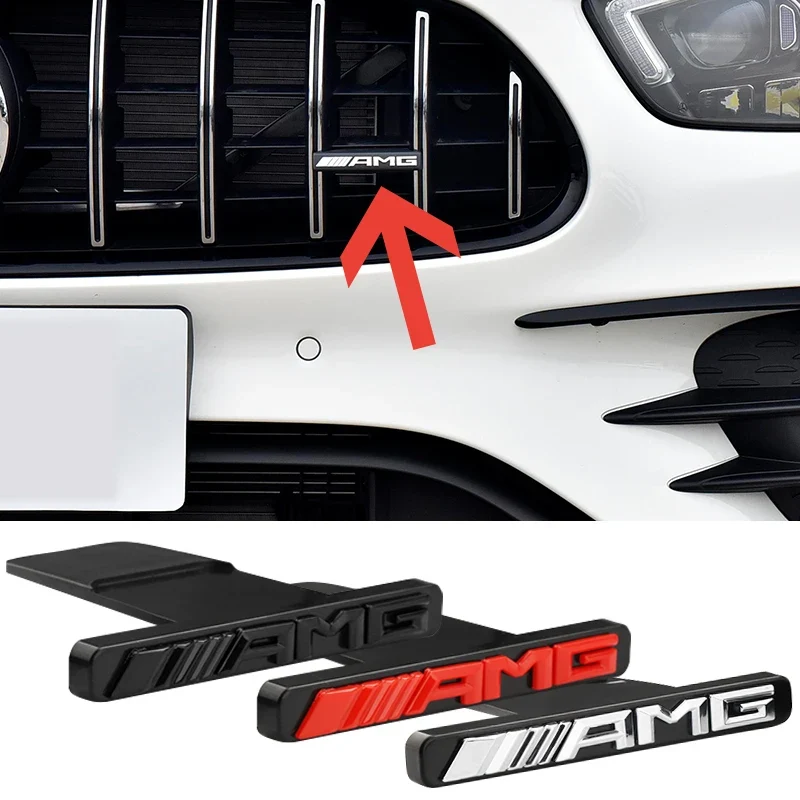 Emblème de Calandre Chromé Mercedes AMG