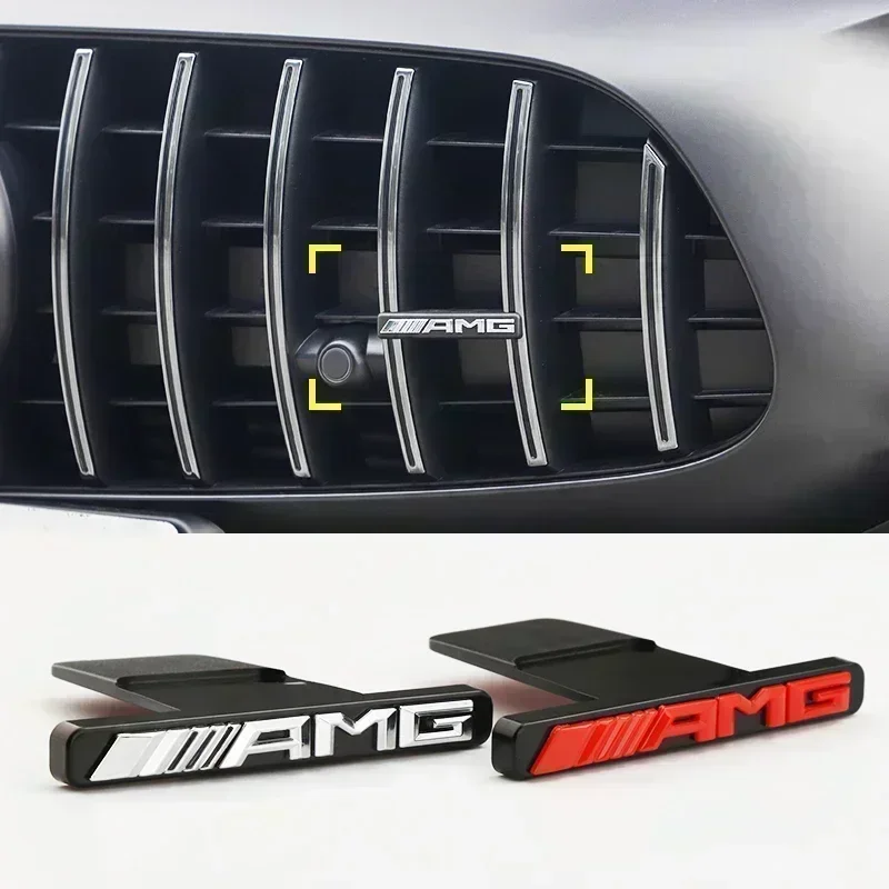 Emblème de Calandre Chromé Mercedes AMG