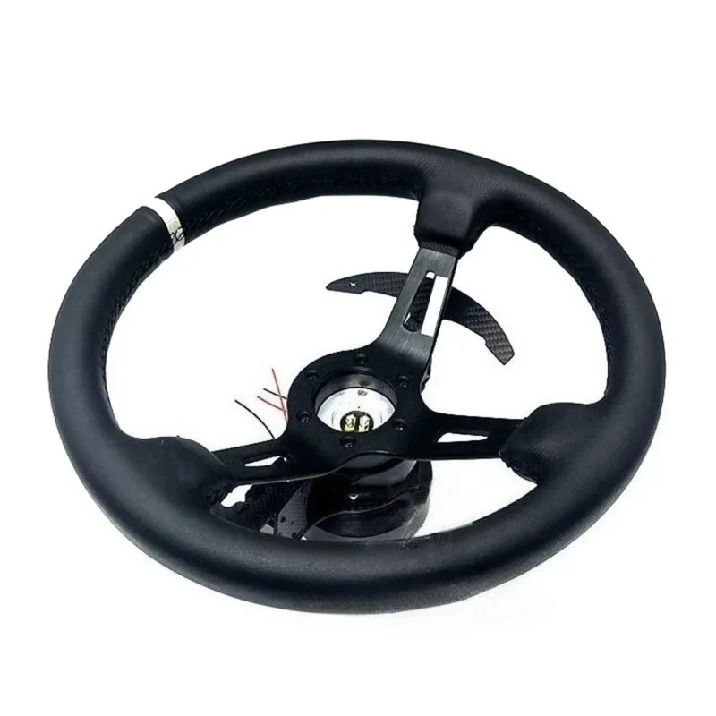 Palette au Volant Carbone Universelle Concave