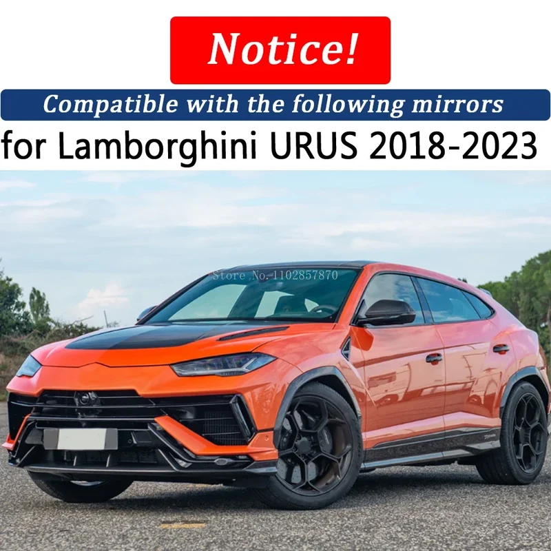 Coque Rétroviseur Lamborghini URUS Fibre de Carbone