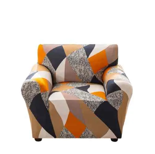 Housse fauteuil Géométrique