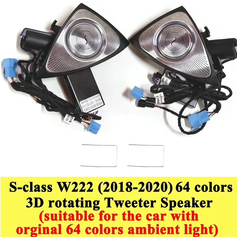 Tweeter Rotatif 3D Lumière d'Ambiance Mercedes Classe C E S