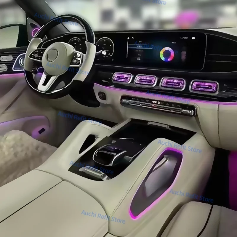 Bouches d'Aération Lumière d'Ambiance Mercedes GLE GLS