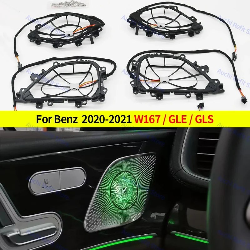 Bouches d'Aération Lumière d'Ambiance Mercedes GLE GLS