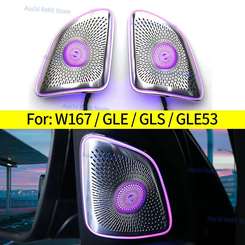 Bouches d'Aération Lumière d'Ambiance Mercedes GLE GLS