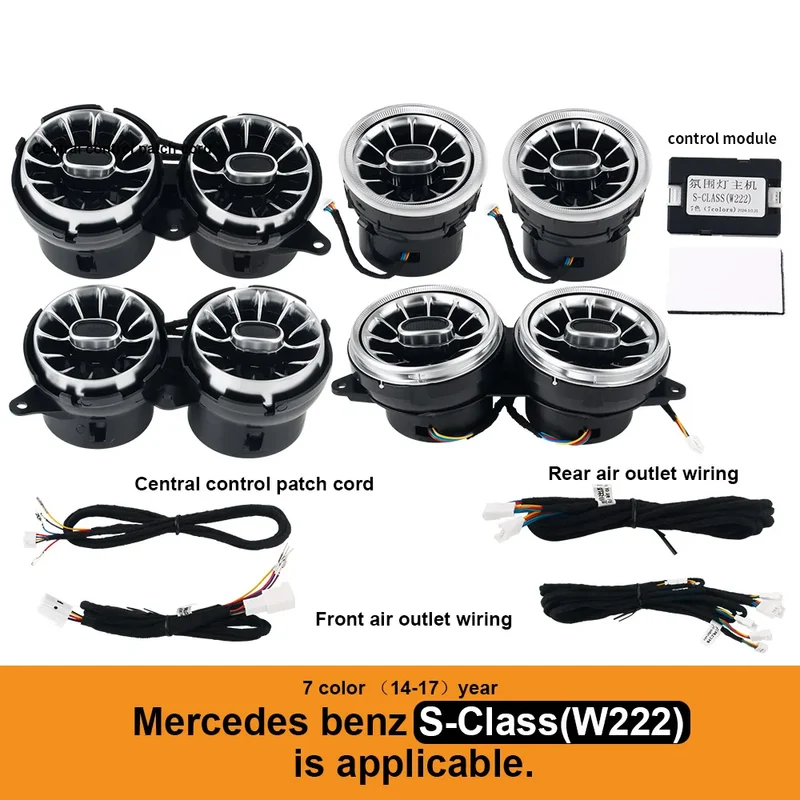 Buse de Turbine Lumière d'Ambiance Mercedes Classe C E S