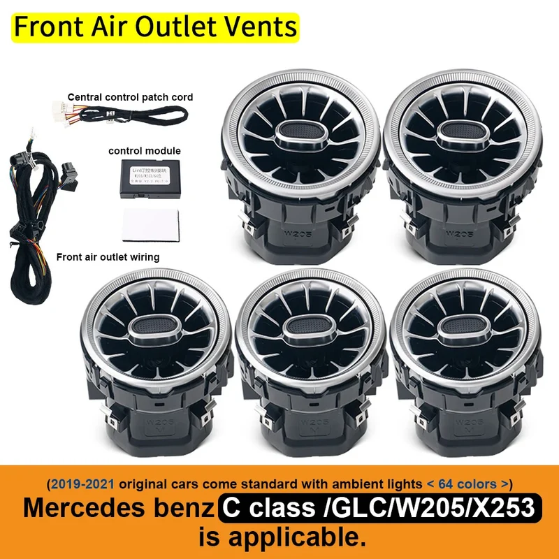 Buse de Turbine Lumière d'Ambiance Mercedes Classe C E S