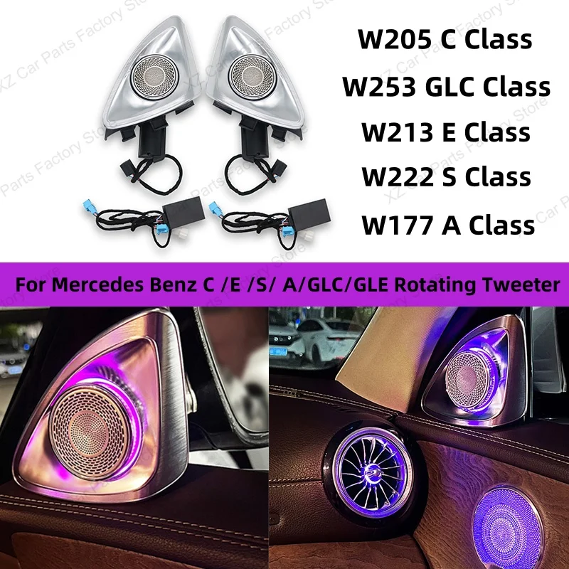Tweeter Rotatif Lumière d'Ambiance Mercedes W205 W213 W222