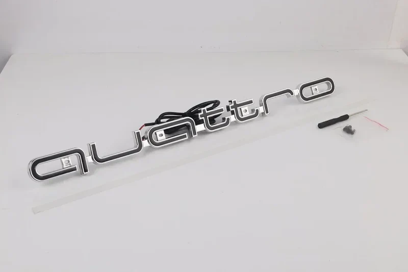 Logo LED Calandre Audi Quattro A3 A4 A6 Q5 Q7