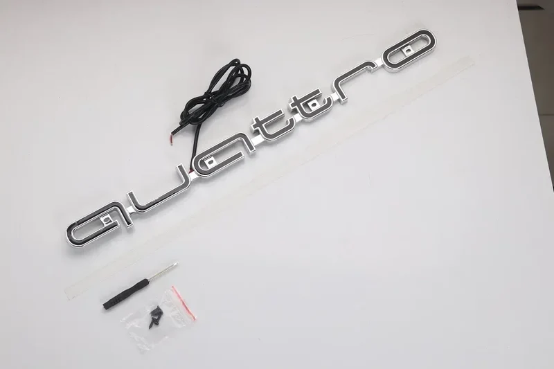 Logo LED Calandre Audi Quattro A3 A4 A6 Q5 Q7