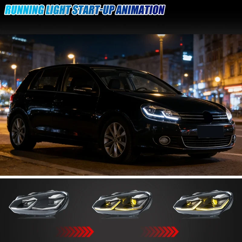 Phares LED Volkswagen Golf 6 2009-2014